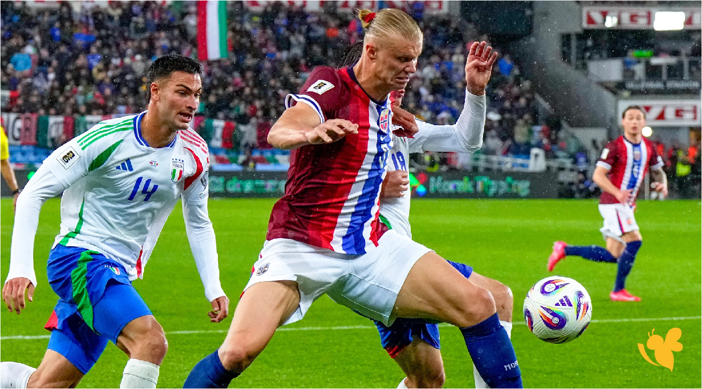 مشاهدة مباشرة لمباراة إيطاليا ضد النرويج عبر يلا جول&nbsp;ضمن تصفيات كأس العالم