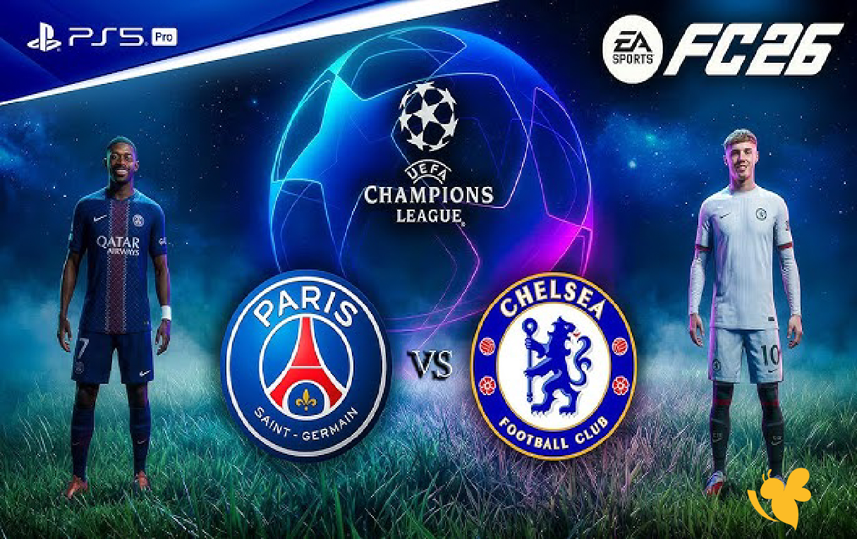 اليكم رابط البث المباشر لمباراة تشيلسي ضد&nbsp;باريس سان جيرمان في دوري أبطال أوروبا 2026