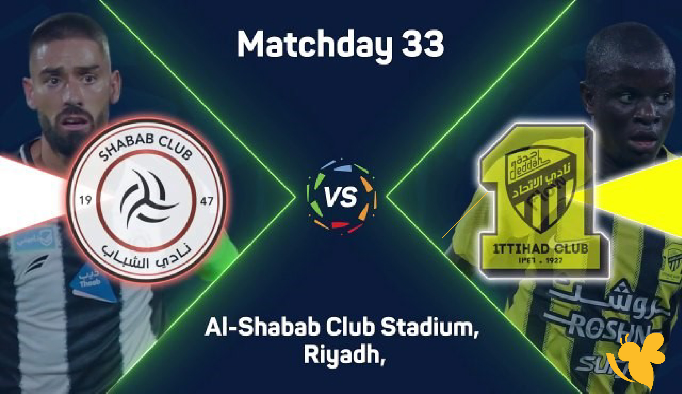 موعد والقنوات الناقلة لمباراة الاتحاد ضد الشباب في دوري روشن السعودي 2026