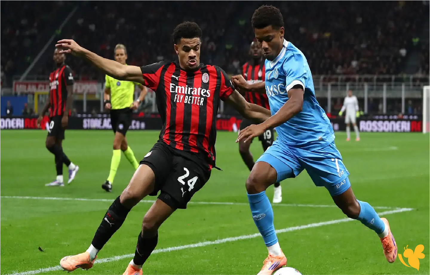 تعرف على موعد مباراة نابولي وميلان في نصف نهائي كأس السوبر الإيطالي 2025-2026