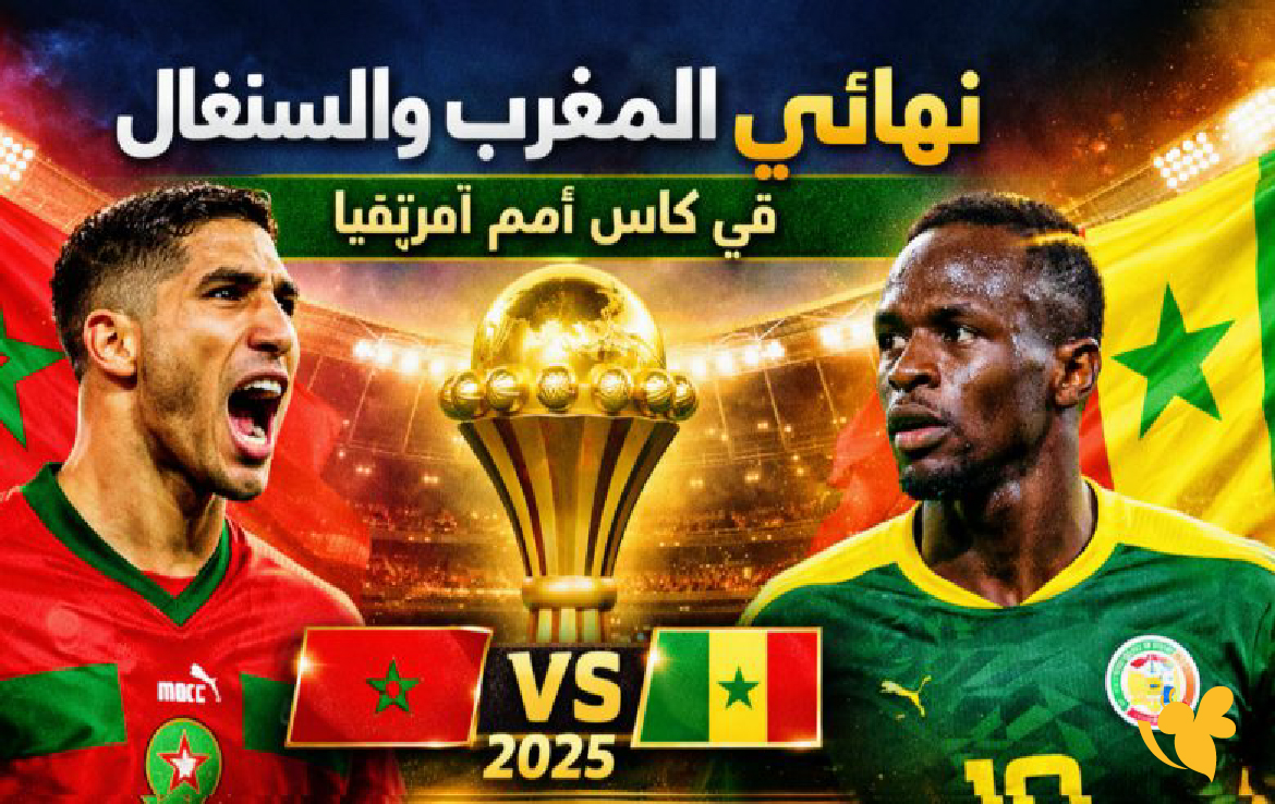 بث مباشر الآن: المغرب يواجه السنغال في نهائي أمم أفريقيا 2025 بجودة فائقة