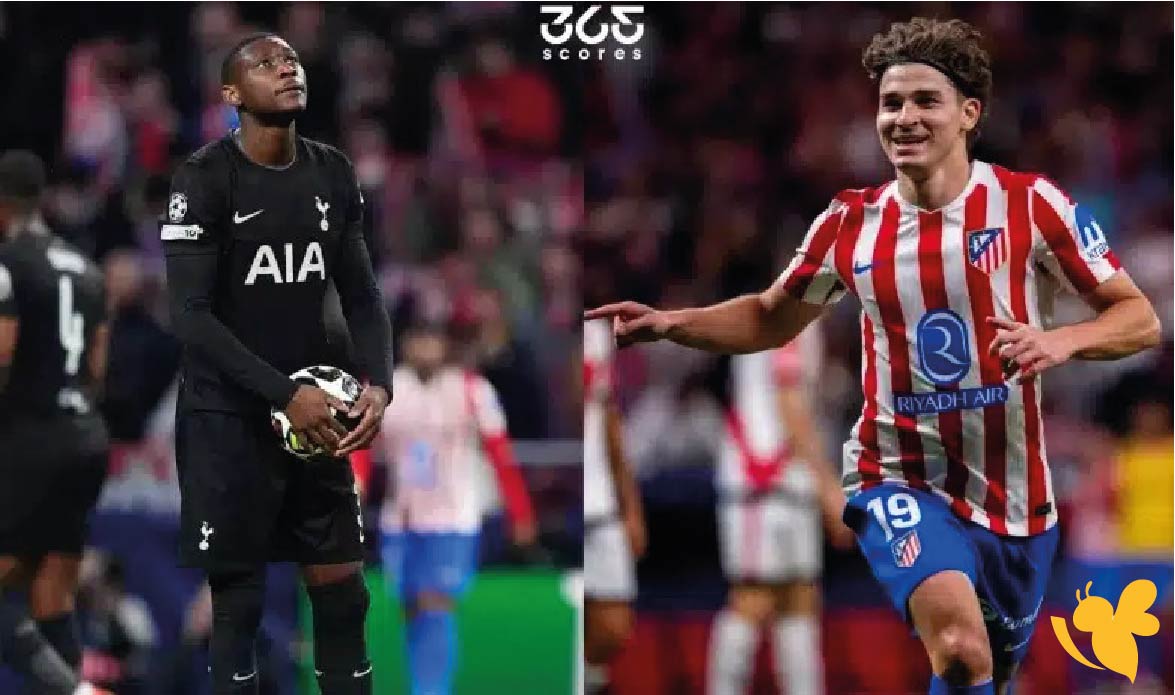 الموعد والقنوات الناقلة لمباراة توتنهام ضد أتلتيكو مدريد في دوري أبطال أوروبا