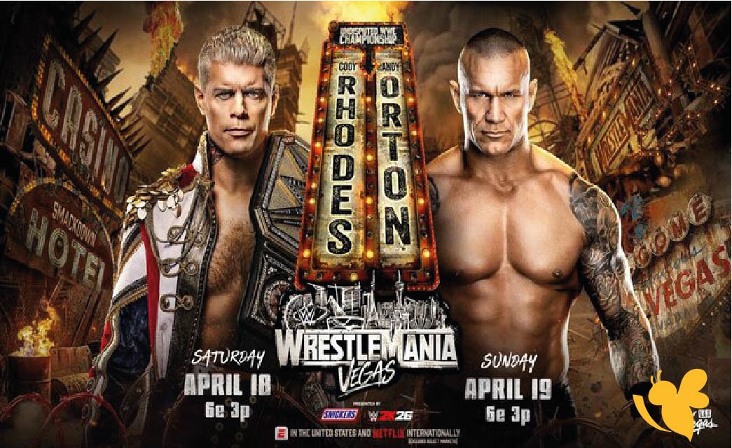 القنوات الناقلة للعرض الاقوى من&nbsp;راسلمينيا 42&nbsp;WrestleMania تابعها بدون اشتراك&nbsp;&nbsp;