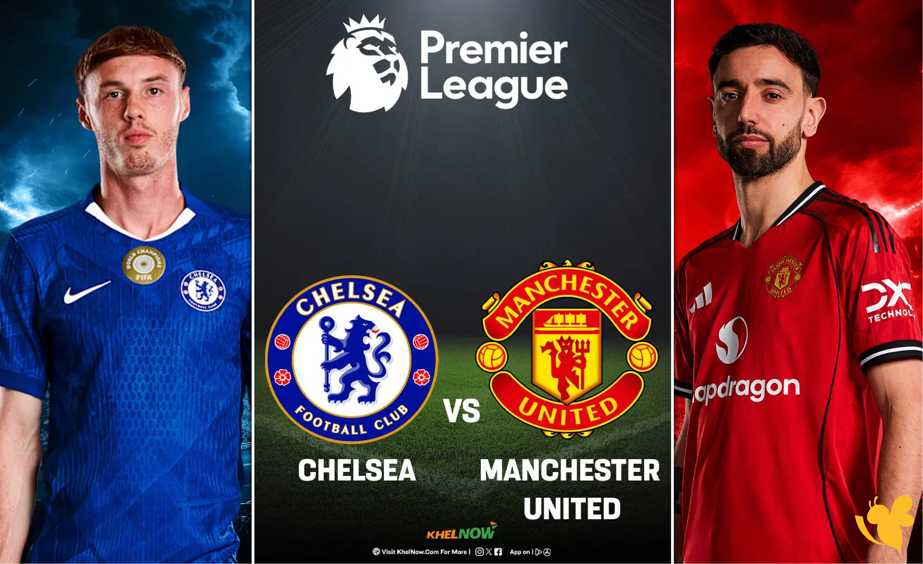 Live online شاهدوا مباراة تشيلسي ضد مانشستر يونايتد في&nbsp;الدوري الإنجليزي 2026