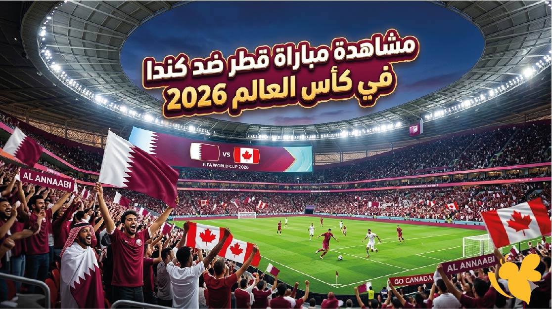 مشاهدة مباراة قطر ضد كندا في كأس العالم 2026 بث مباشر عبر YallaKora مشاهدة مباراة قطر ضد كندا في كأس العالم 2026 بث مباشر عبر YallaKora