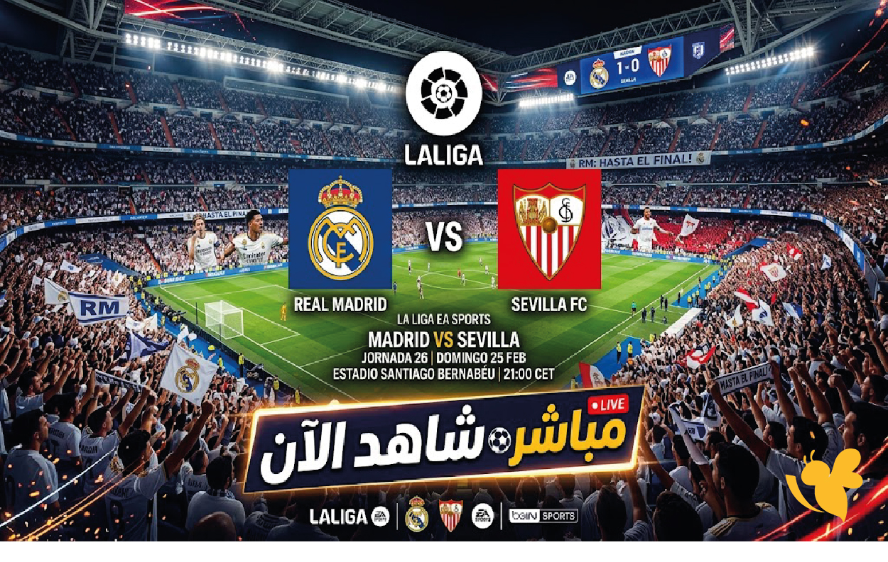 مشاهدة مباراة ريال مدريد وإشبيلية اليوم مباشرة في الدوري الإسباني 2026-2027