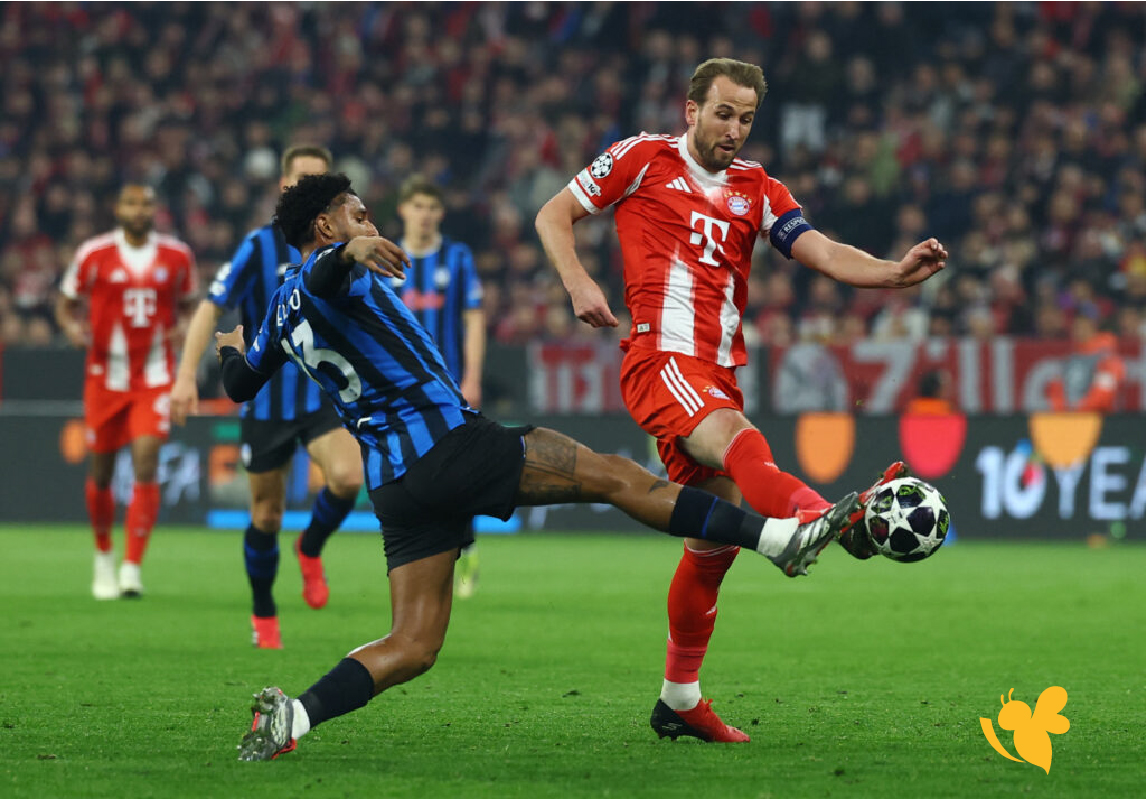 مهرجان أهداف بايرن ضد أتالانتا: 10-2 في مجموع المباراتين ويستعد لريال مدريد