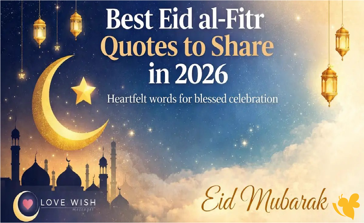 عبارات حب في عيد الفطر 2026: رسائل قصيرة تلامس القلب