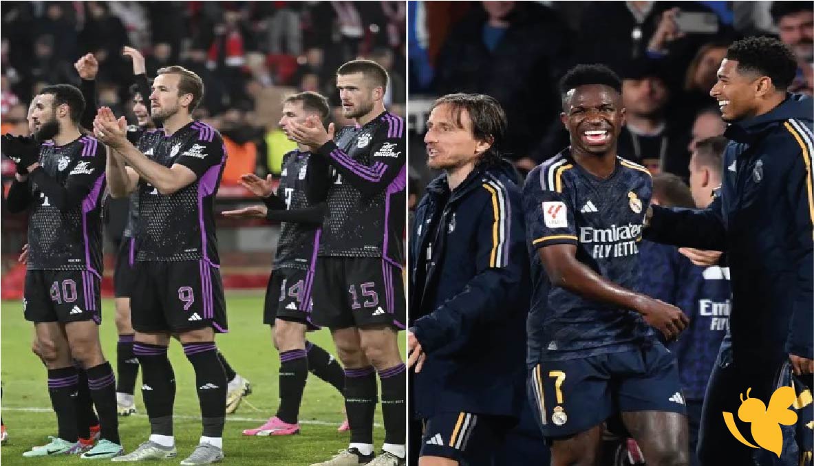 مواجهة نارية بانتظار بايرن ميونخ وريال مدريد بعد الفوز الساحق على أتالانتا