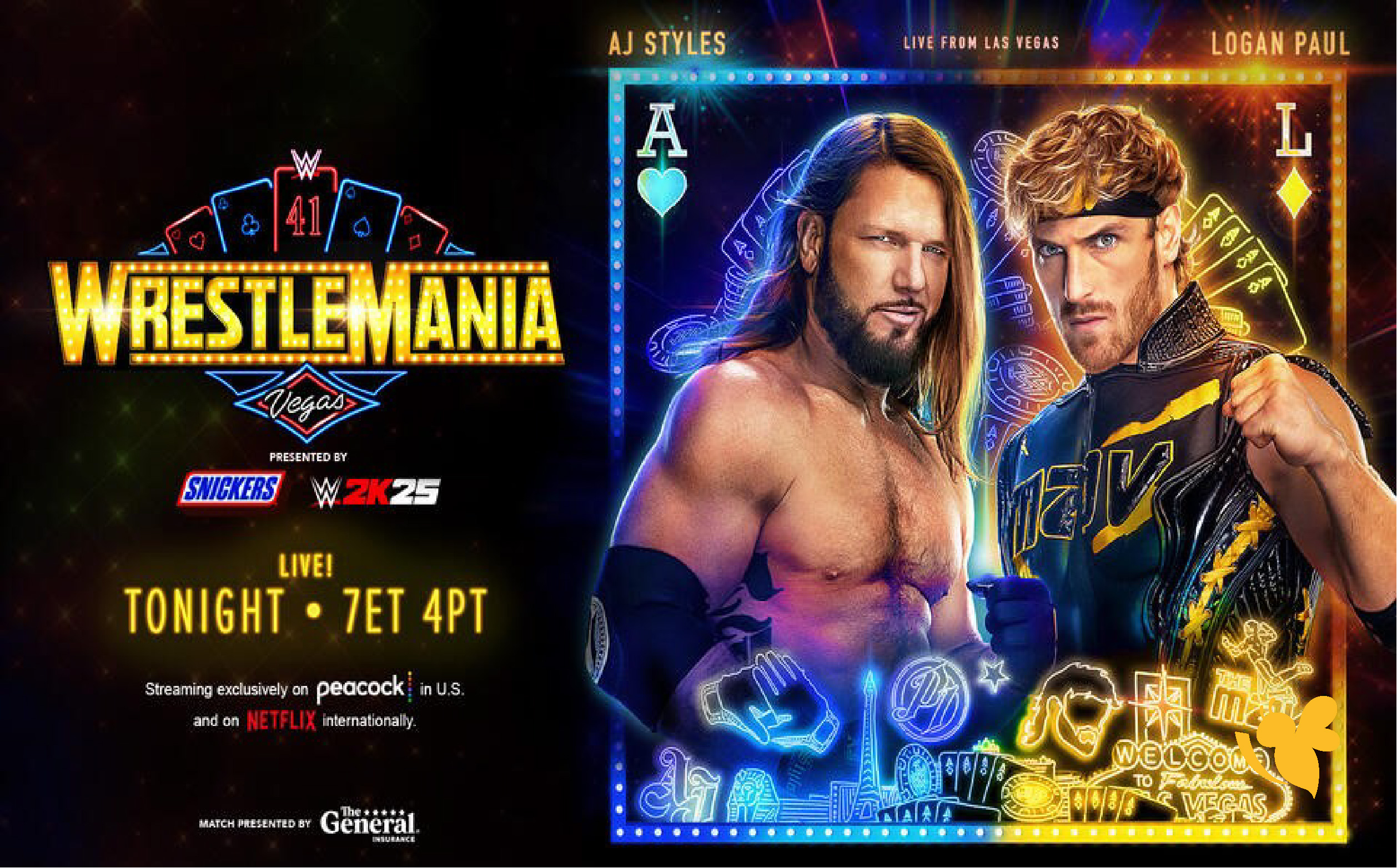 ربط البث المباشر الحصري لليلة الأولى من WrestleMania 42 WWE 2026 متاح الآن للمشاهدة