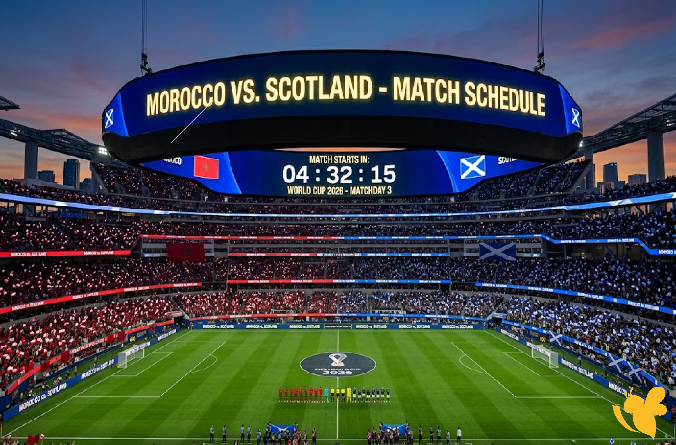 ما القنوات الناقلة لمباراة المغرب واسكتلندا في كأس العالم 2026؟ وكيف تشاهدها
