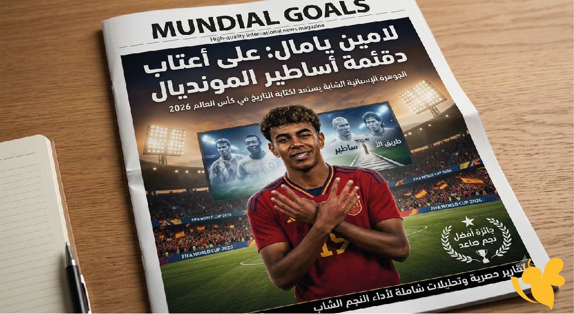 لامين يامال في مواجهة التاريخ.. رقم قياسي جديد ينتظره في نهائي كأس العالم 2026 لامين يامال في مواجهة التاريخ.. رقم قياسي جديد ينتظره في نهائي كأس العالم 2026