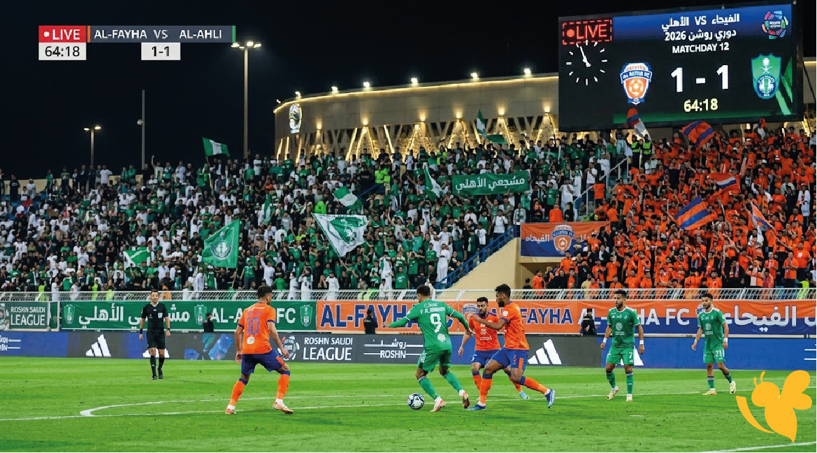 LIVE مشاهدة مباراة الفيحاء ضد الأهلي اليوم بث مباشر في دوري روشن 2026