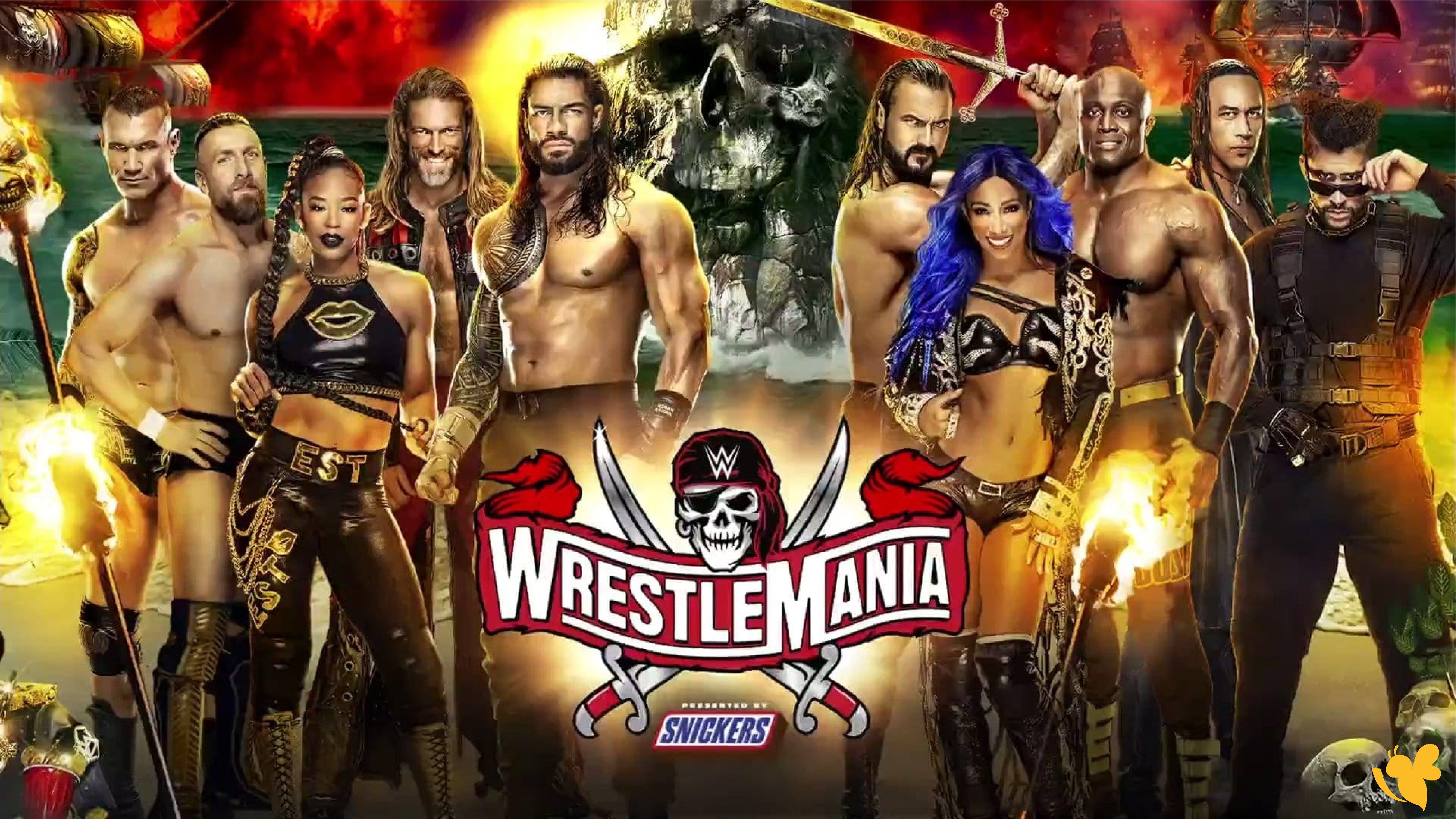 تابعوا الان ليلة الأبطال في WrestleMania 42.. متابعة مباشرة لأهم النزالات 2026
