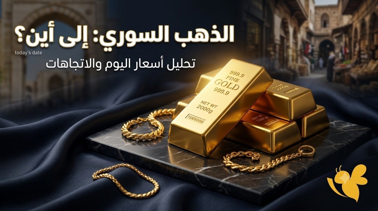 أسعار الذهب في سوريا اليوم.. استقرار عيار 21 والأونصة العالمية فوق 4000 دولار أسعار الذهب في سوريا اليوم.. استقرار عيار 21 والأونصة العالمية فوق 4000 دولار