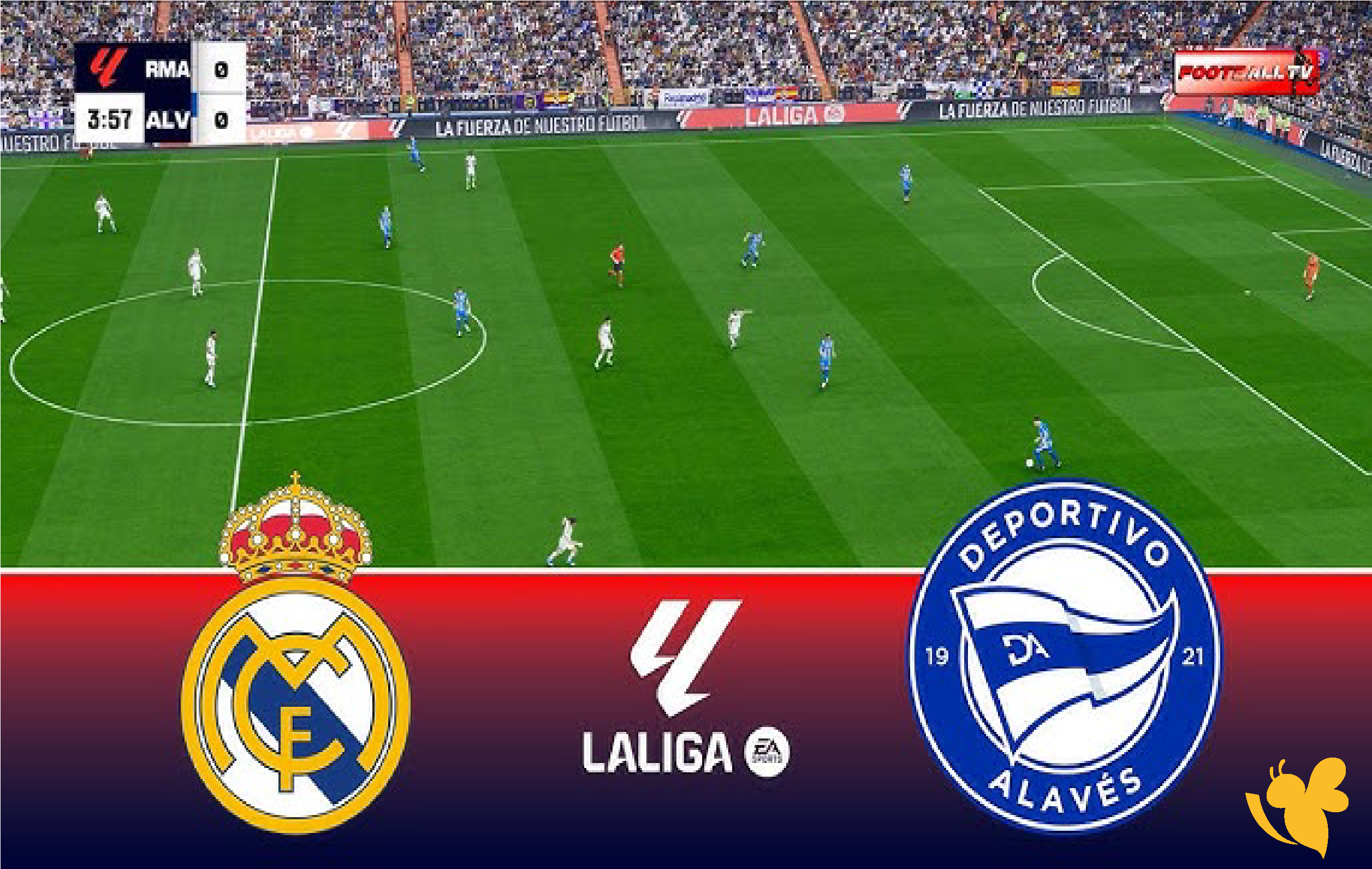 Yalla live شاهدوا مباراة ريال مدريد ضد ألافيس في الدوري الإسباني بدقة عالية&nbsp;2026