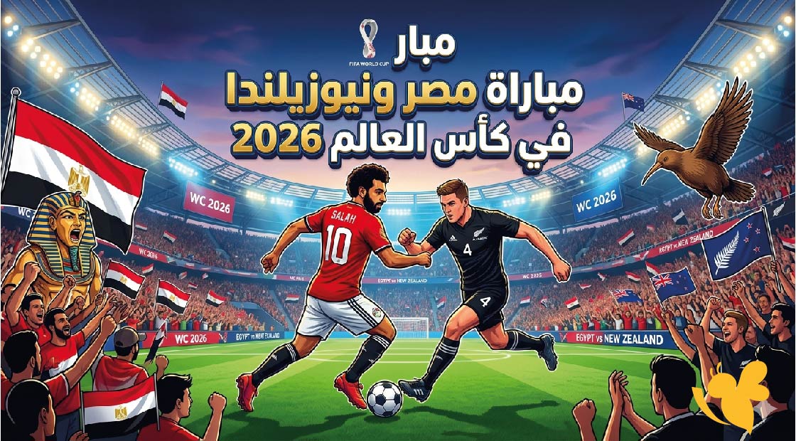 مصر ضد نيوزيلندا في كأس العالم 2026: الموعد والقنوات وكل ما تحتاج معرفته