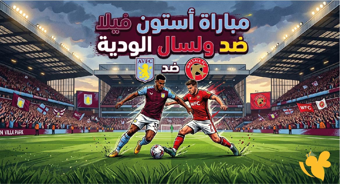 القنوات الناقلة لمباراة أستون فيلا ضد ولسال الودية.. الموعد والتوقيت والتفاصيل كاملة القنوات الناقلة لمباراة أستون فيلا ضد ولسال الودية.. الموعد والتوقيت والتفاصيل كاملة
