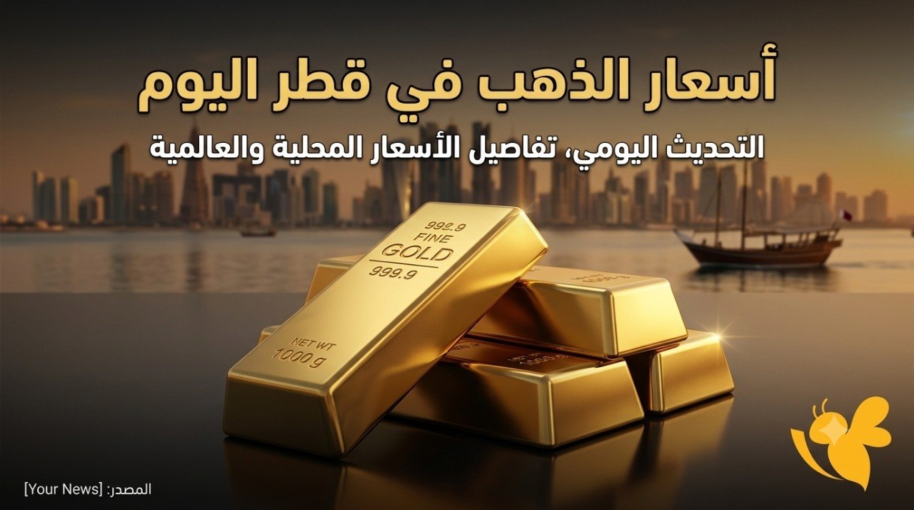 سعر الذهب اليوم في قطر.. تحركات محدودة وعيار 21 عند هذا المستوى سعر الذهب اليوم في قطر.. تحركات محدودة وعيار 21 عند هذا المستوى