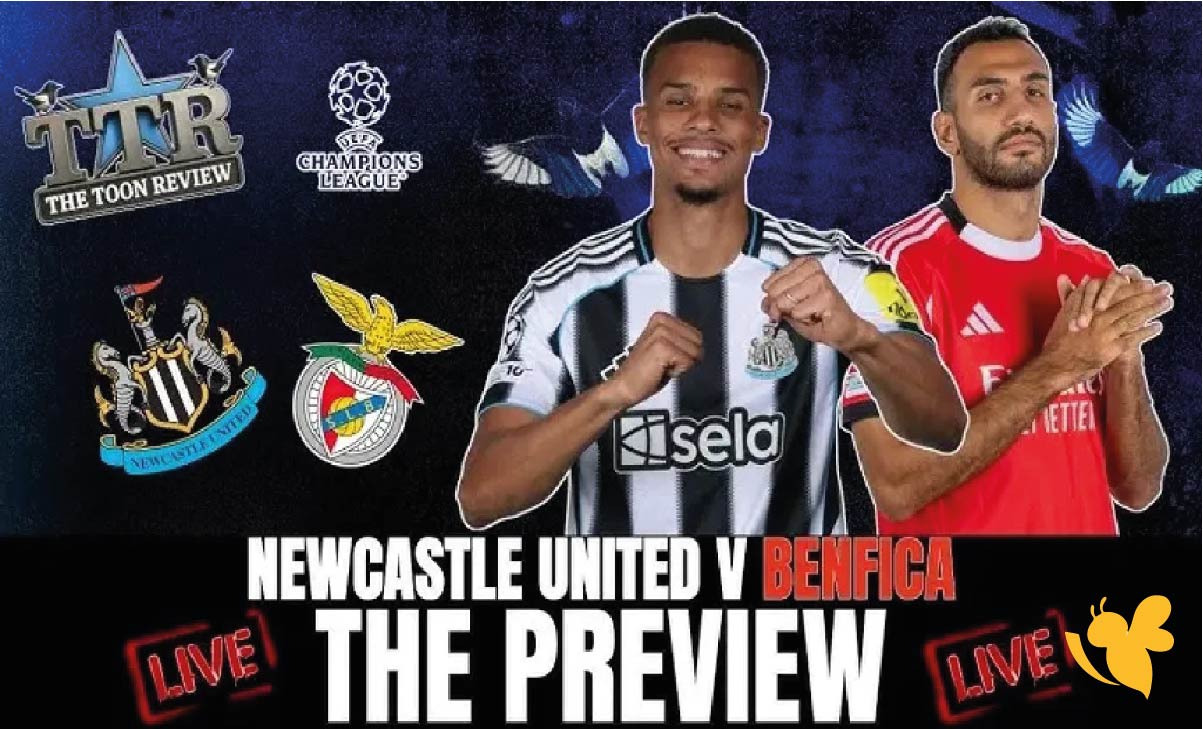 &nbsp;بث مباشر مباراة بنفيكا ضد نيوكاسل يونايتد في دوري أبطال أوروبا اليوم 21/10/2025
