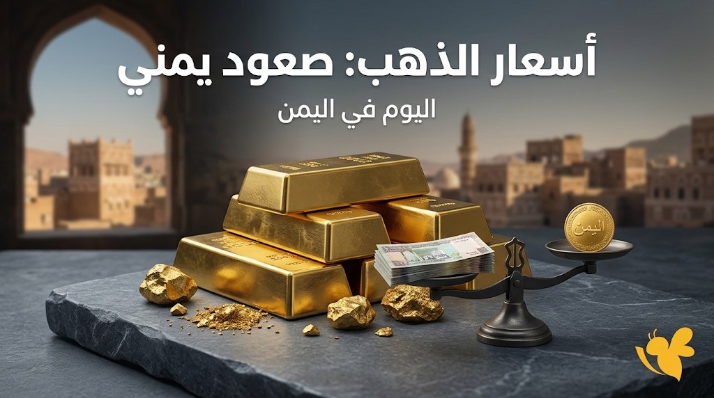 تحديث أسعار الذهب في صنعاء وعدن اليوم.. عيار 21 والجنيه الذهب