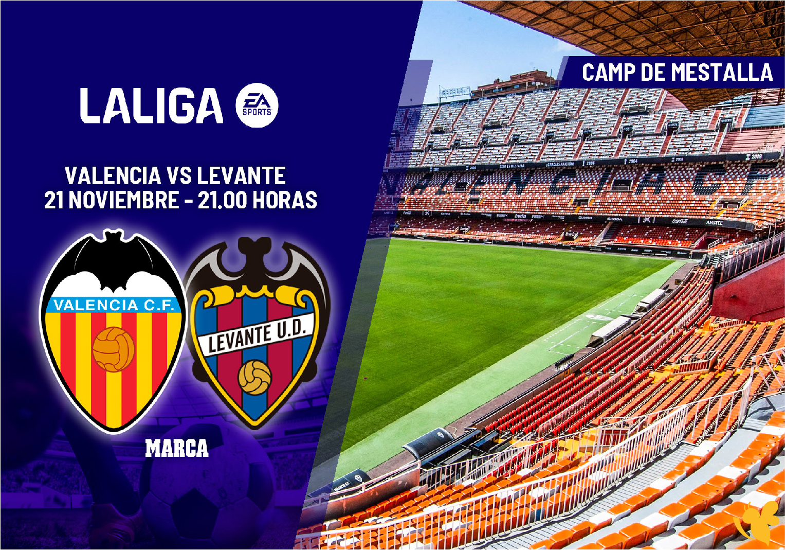 &nbsp;شاهد مباراة فالنسيا ضد&nbsp;ليفانتي في الدوري الإسباني live online&nbsp;