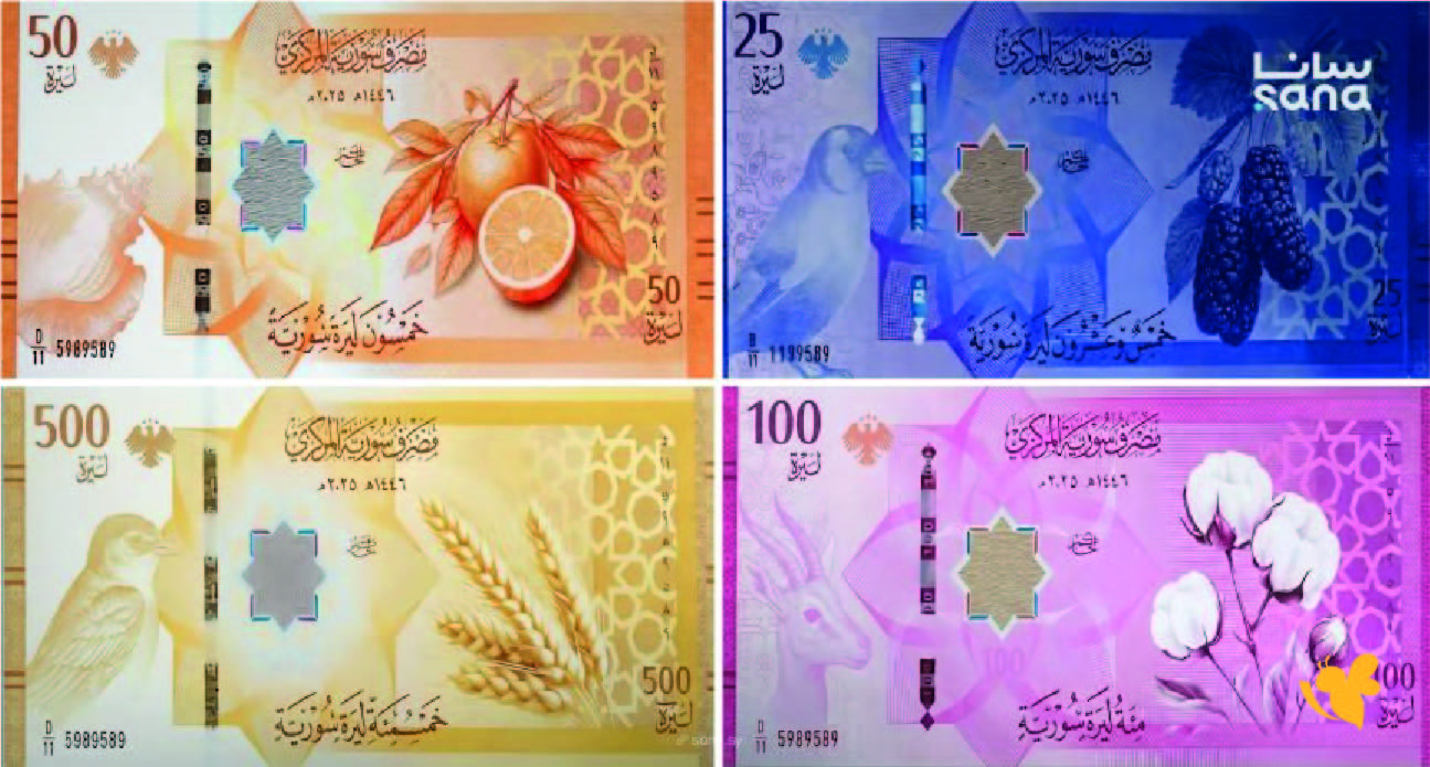 استقرار نسبي في أسعار صرف الليرة السورية مقابل الدولار اليوم الاحد 22مارس