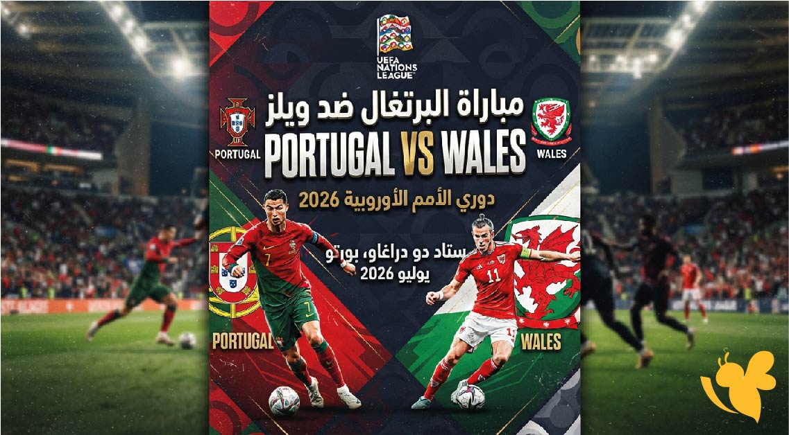موعد مباراة البرتغال ضد ويلز في دوري الأمم الأوروبية 2026 والقنوات الناقلة