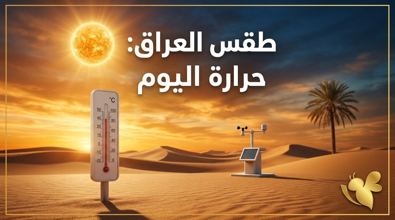 موجة قيظ تضرب العراق.. ارتفاع كبير في درجات الحرارة خلال الأيام المقبلة