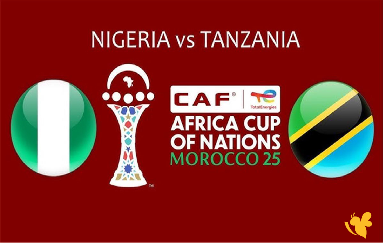 رابط البث المباشر&nbsp;لمباراة نيجيريا ضد تنزانيا في كاس أمم أفريقيا 2025 بجودة فائقة