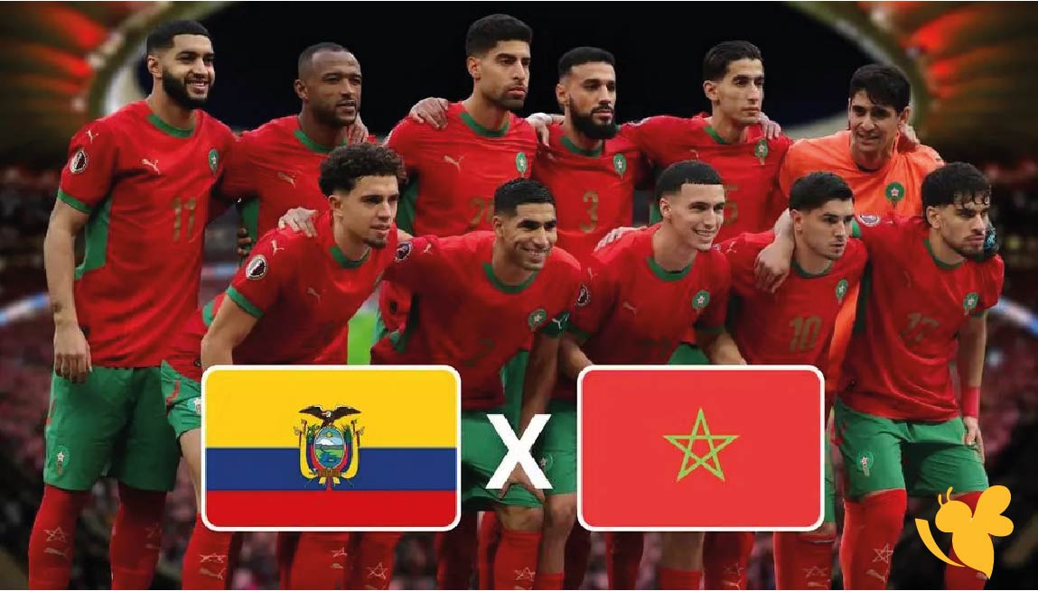 موعد مباراة المغرب ضد الإكوادور 27 مارس 2026 والقنوات الناقلة