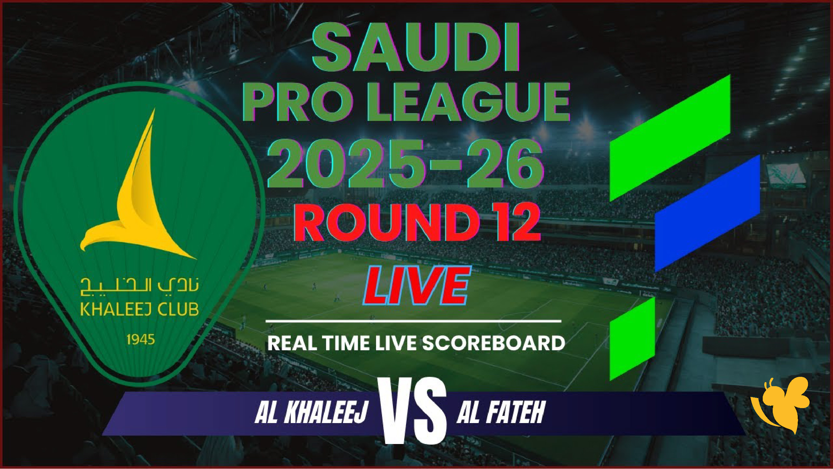 مشاهدة بث مباشر لمباراة الفتح ضد الخليج&nbsp; بث مباشر في الدوري السعودي 2026