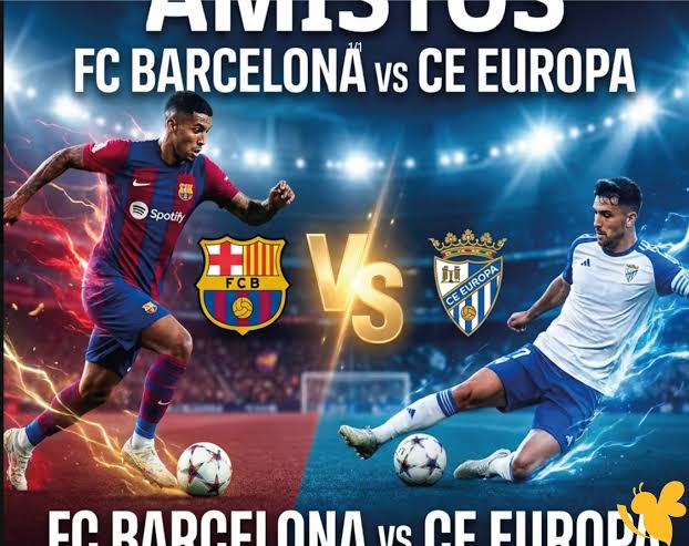 &nbsp;بث مباشر مباراة برشلونة ضد يوروبا اليوم.. شاهد المواجهة الودية لحظة بلحظة 2026