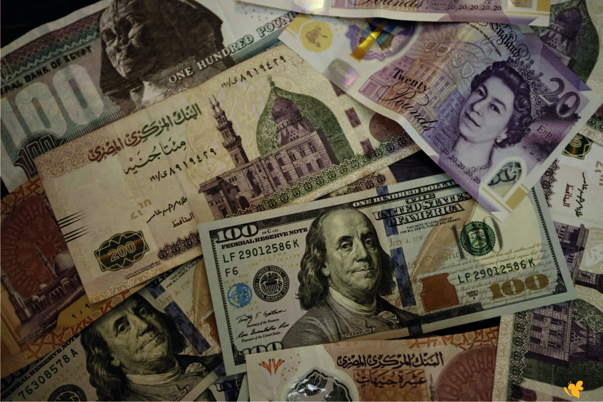 استقراراً نسبياً في التعاملات الرسمية داخل البنوك لجنية المصري مقابل الدولار اليوم 24 نوفمبر