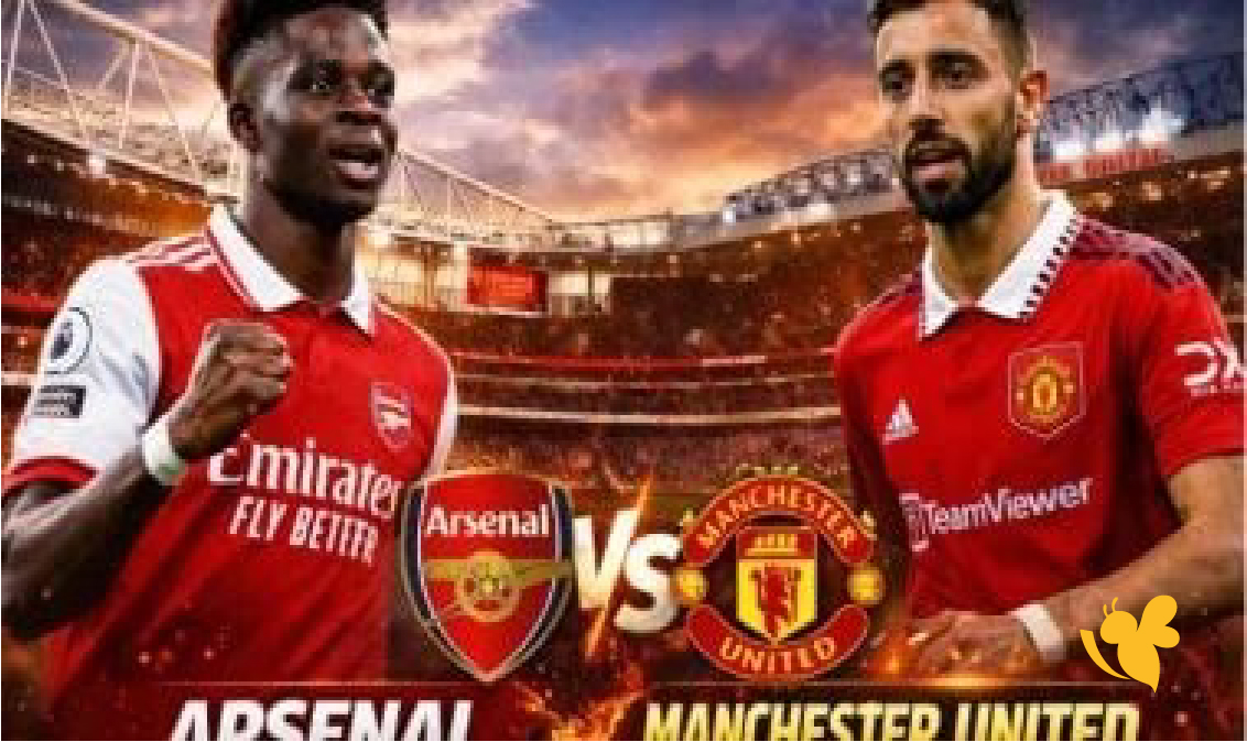 تابعوا البث المباشر لمباراة أرسنال ضد مانشستر يونايتد اليوم في الدوري الإنجليزي 2026&nbsp;
