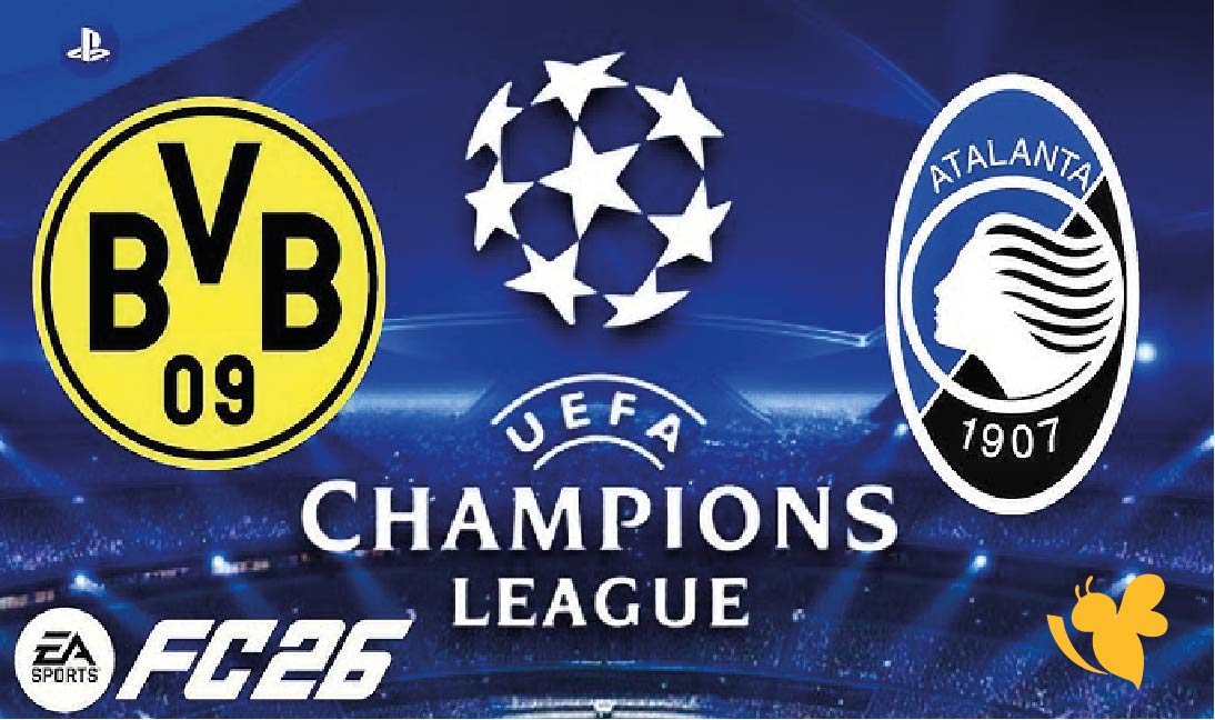 تابعوا البث المباشر لمباراة أتالانتا ضد بوروسيا دورتموند في دوري أبطال أوروبا 2026 بجودة HD تابعوا البث المباشر لمباراة أتالانتا ضد بوروسيا دورتموند في دوري أبطال أوروبا 2026 بجودة HD