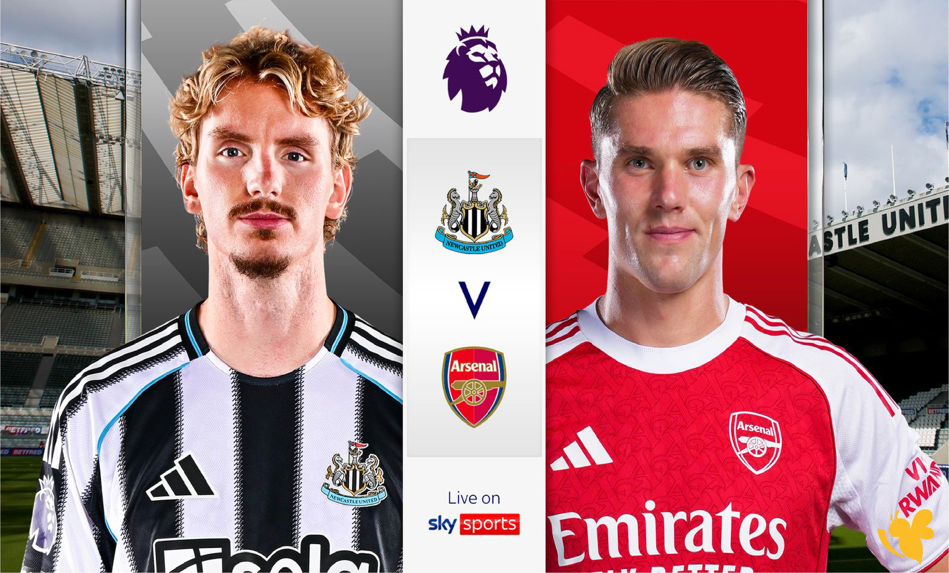 لاتفوتوا متابعة بث مباشر مباراة أرسنال ضد نيوكاسل يونايتد في الدوري الإنجليزي 2026