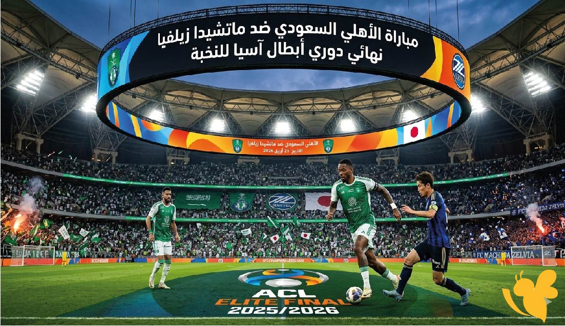 الأهلي السعودي ضد ماتشيدا زيلفيا.. تفاصيل نهائي دوري أبطال آسيا للنخبة 2026
