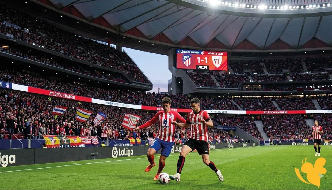 استمتع بمشاهدة&nbsp;بث مباشر لمباراة أتلتيكو مدريد ضد أتلتيك بلباو في الدوري الاسباني 2026