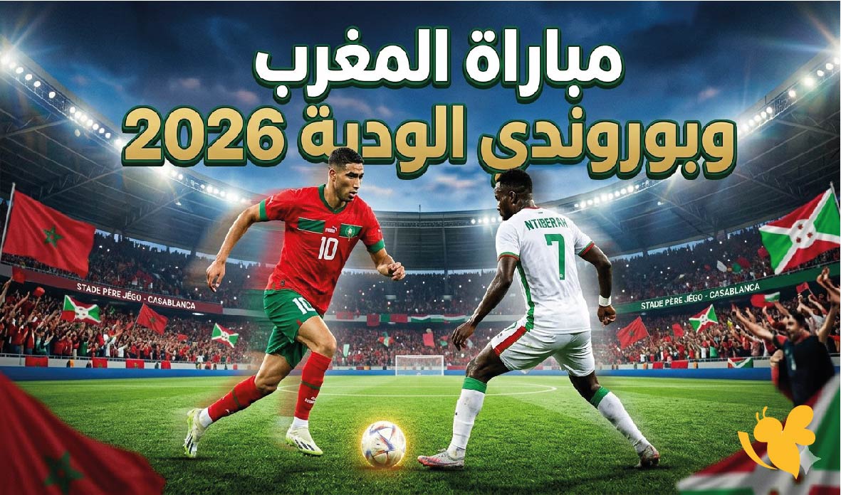 القنوات الناقلة وموعد مباراة المغرب ضد بوروندي اليوم استعدادًا للمونديال