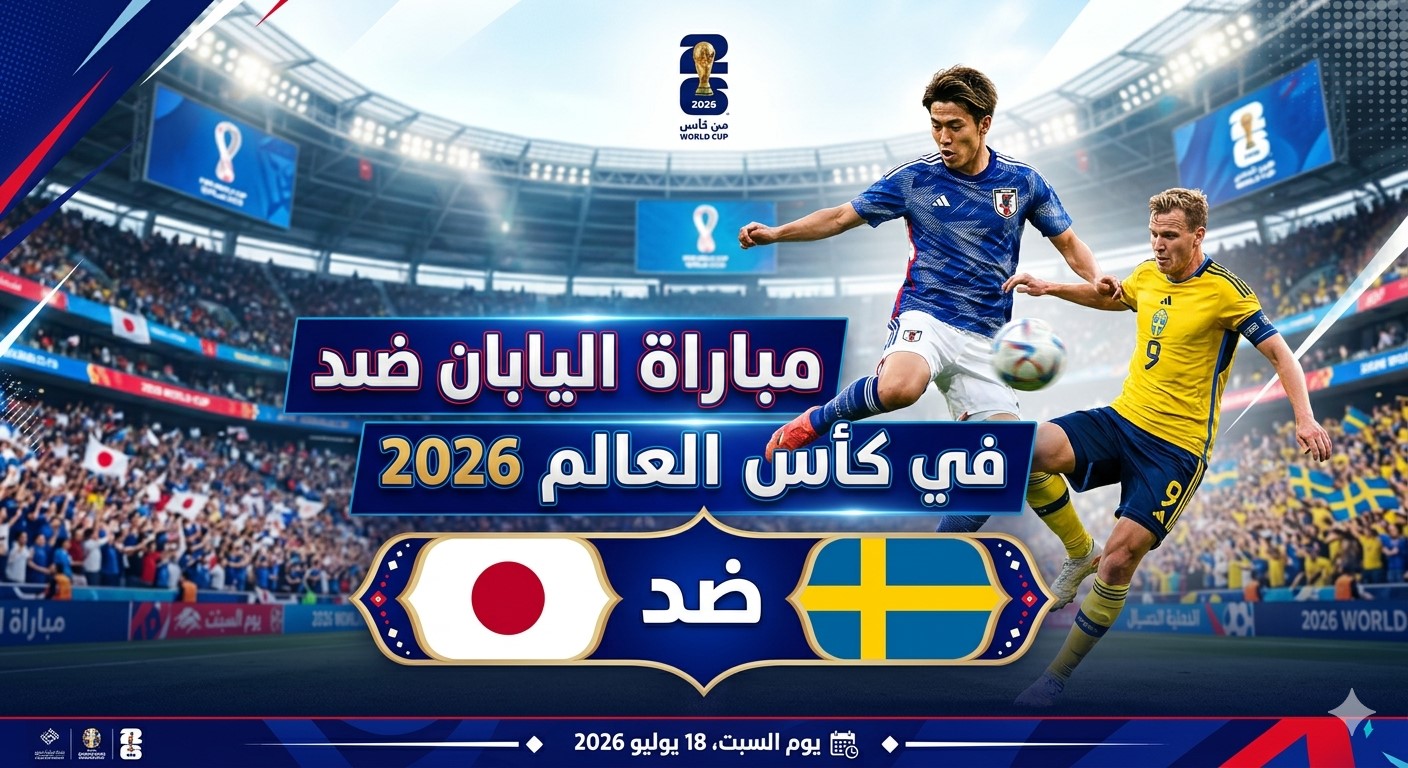 صراع التأهل يشتعل.. موعد مباراة اليابان ضد السويد في كأس العالم 2026