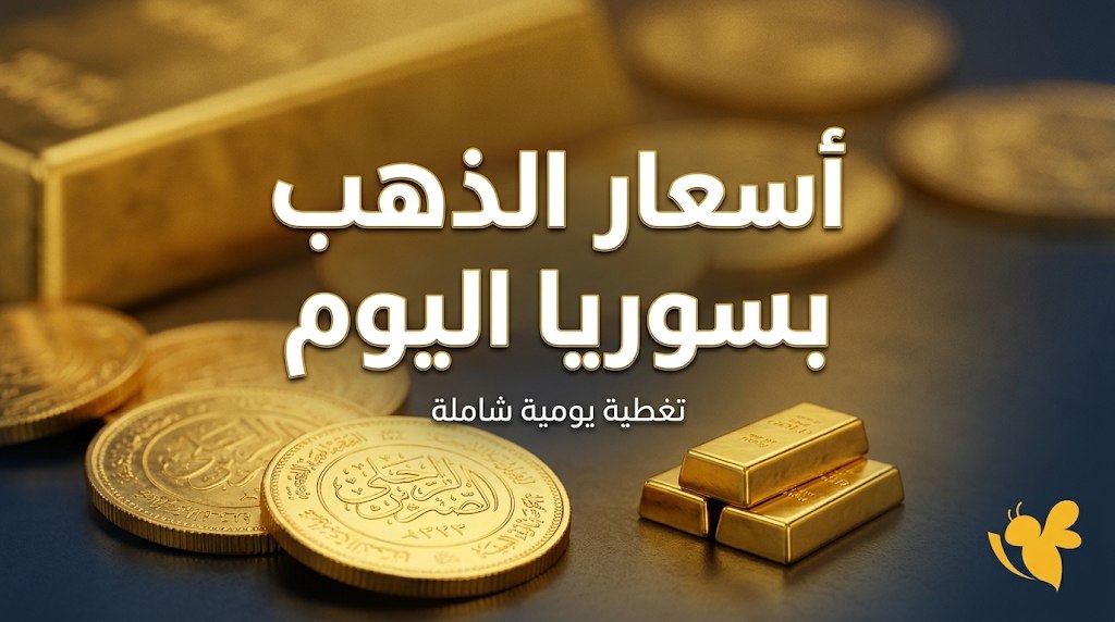 ارتفاع أم انخفاض؟ إليك أسعار الذهب في سوريا اليوم بالتفصيل