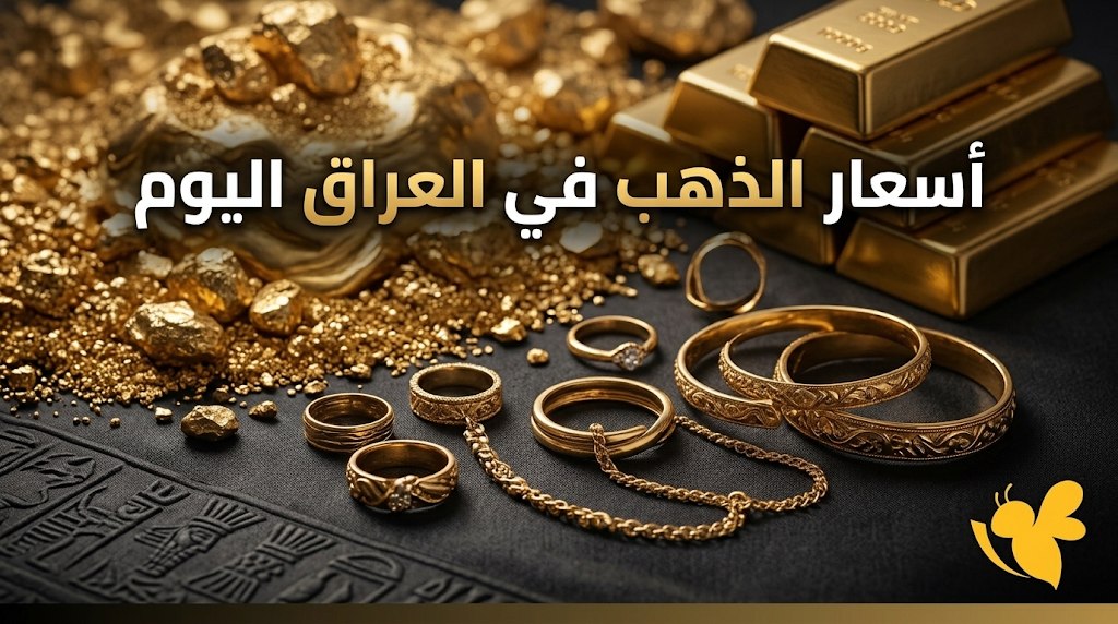 أسعار الذهب في العراق اليوم الأحد 25 أكتوبر 2026.. كم بلغ مثقال عيار 21؟