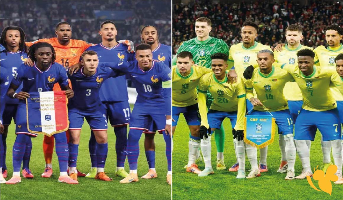 قمة نارية: موعد مباراة البرازيل ضد فرنسا الودية اليوم والقنوات الناقلة