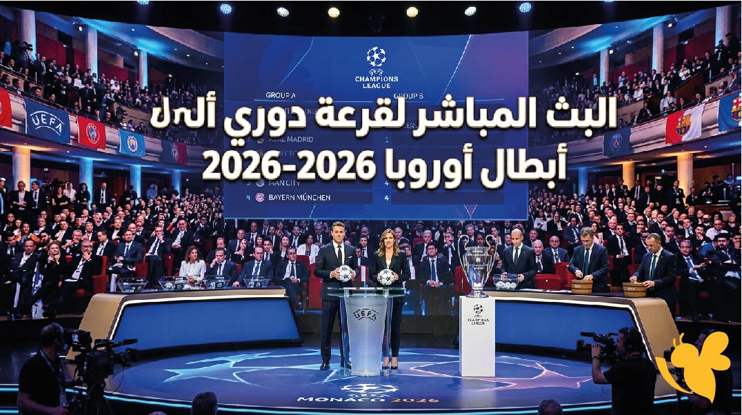 شاهدوا اليوم البث المباشر لقرعة دوري أبطال أوروبا 2026-2027&nbsp;في موناكو