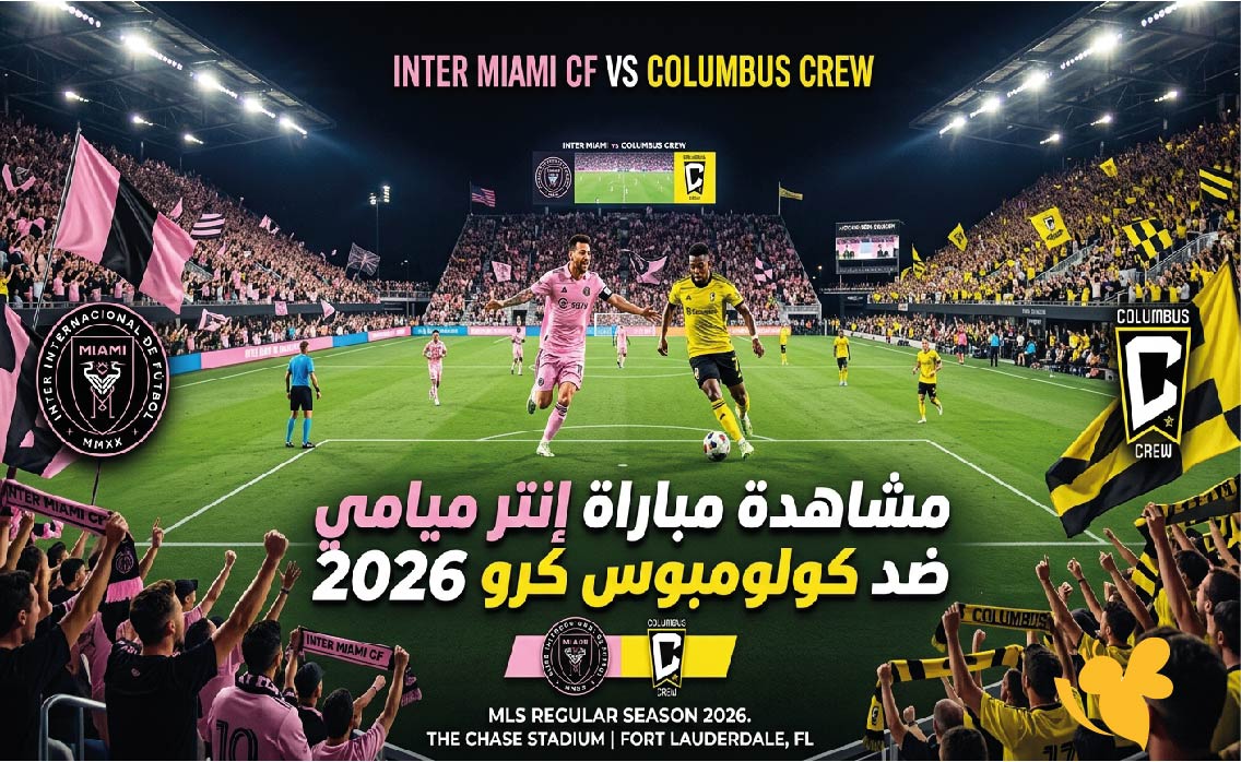 مشاهدة مباراة إنتر ميامي ضد كولومبوس كرو بث مباشر في الدوري الأمريكي