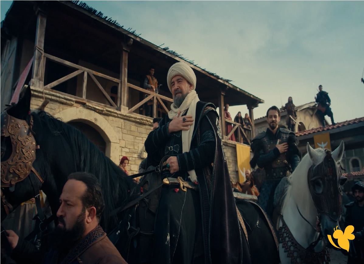 عرض الحلقة الخامسة من الموسم السابع لمسلسل المؤسس أورهان على قناة الفجر الجزائرية