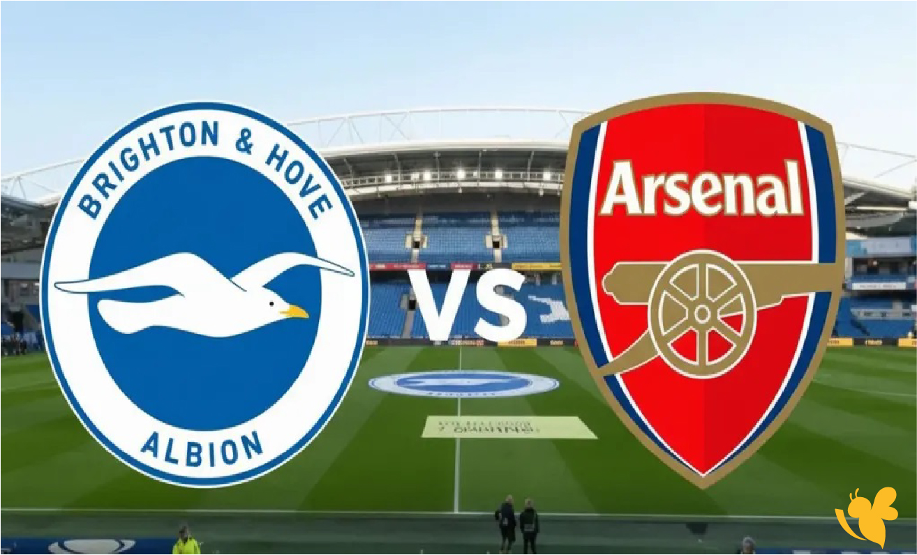 لاتفوتوا مشاهدة مباراة آرسنال ضد برايتون في الدوري الإنجليزي لموسم 2025/26