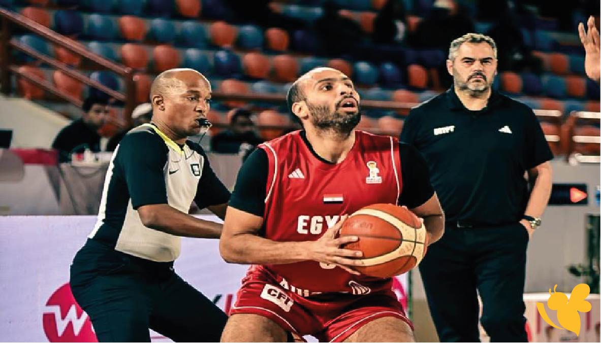YouTube شاهدوا البث المباشر لمباراة مصر ضد أنجولا في تصفيات كأس العالم لكرة السلة