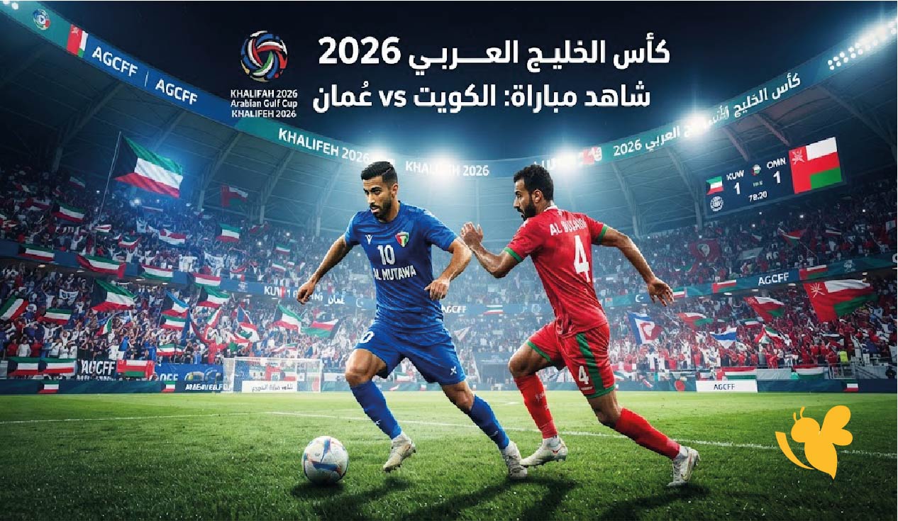 متى مباراة الكويت وعُمان؟ الموعد والقنوات الناقلة في كأس الخليج 2026